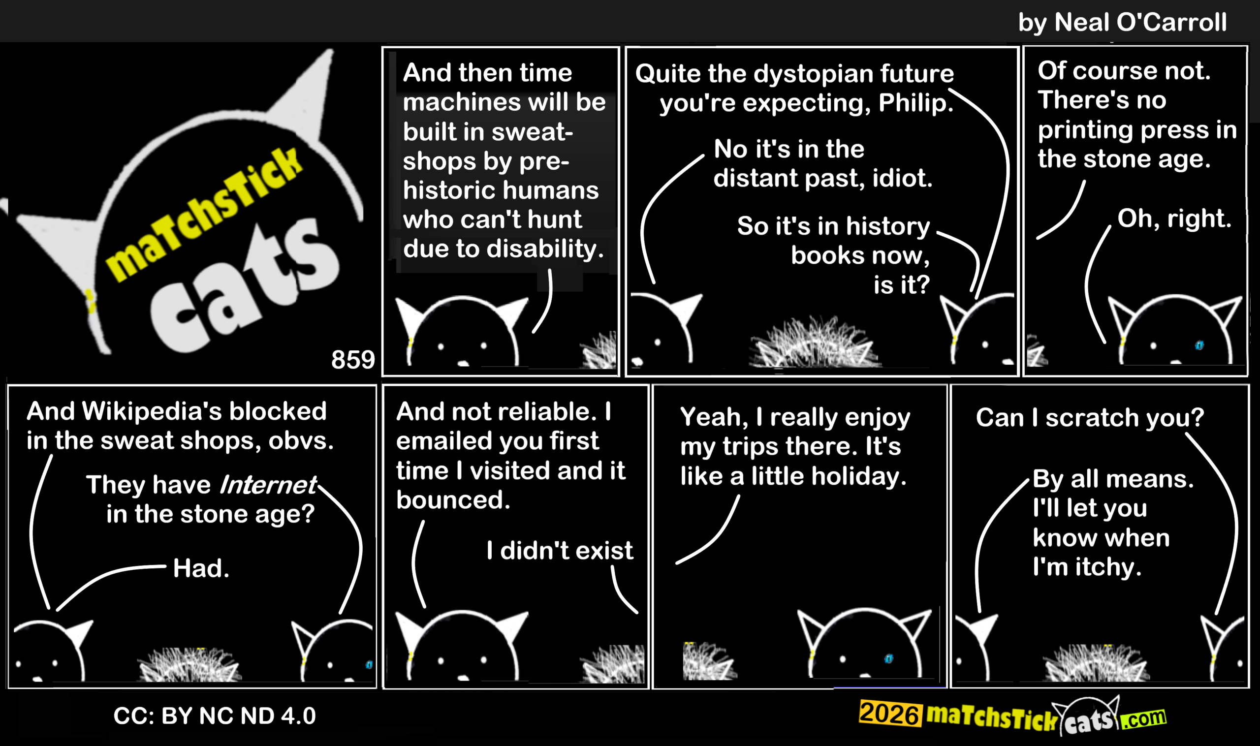Matchstick Cats 859: The Dystopia